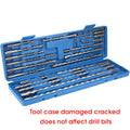 Massive Discounts SDS Masonry Drill Bit Set - 20pcs Carbide Tipped Steel