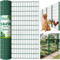 Massive Discounts Green PVC Coated Welded Wire Mesh Garden Fence – 1M x 25M