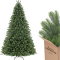 SALCAR 7ft Artificial Christmas Tree | 100% PE Full Bushy 210cm Tree