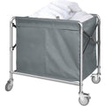 Nisorpa 350L Heavy Duty Folding Laundry Trolley | Rolling Cart on Wheels