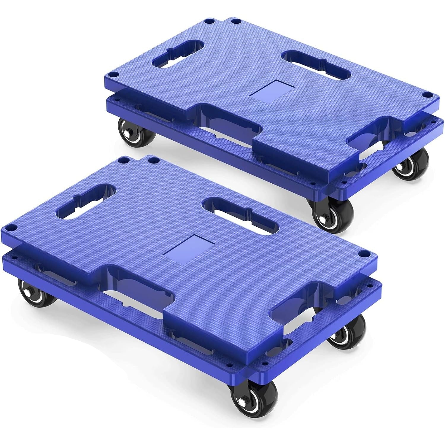 SOLEJAZZ Connectable Mobile Dolly | 440lbs Heavy Duty Moving Trolley 2-Pack