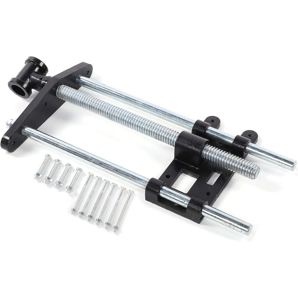 Massive Discounts 10.5" Steel Woodworking Vise – Heavy Duty Bench Clamp