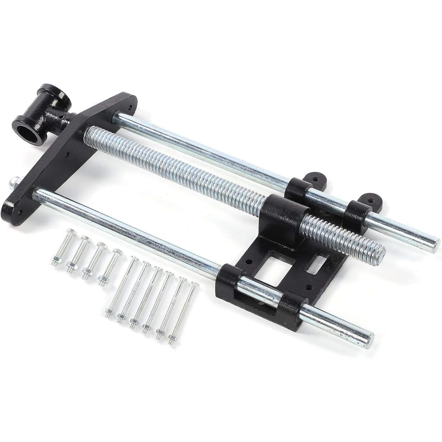 Massive Discounts 10.5" Steel Woodworking Vise – Heavy Duty Bench Clamp