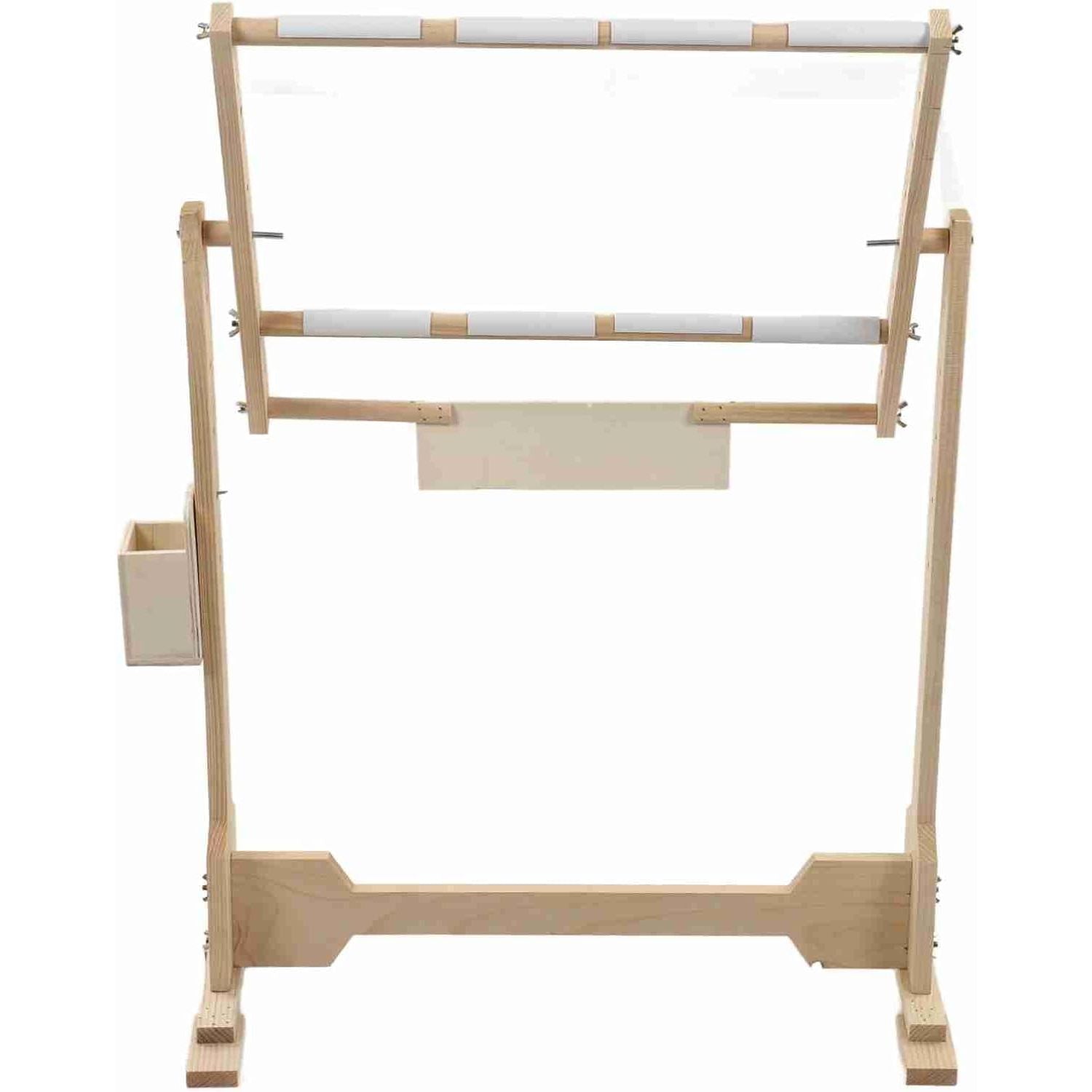 Massive Discounts Pine Wood Cross Stitch Floor Stand – 5 Heights