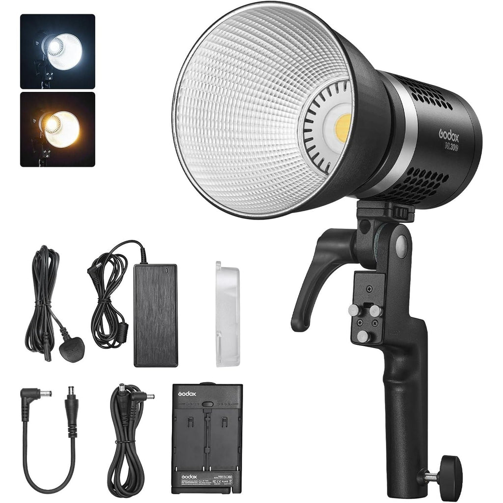 Godox ML30Bi 40W Bi-Color LED Video Light | 2800-6500K Portable Light
