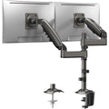 HUANUO Dual Monitor Stand – Tall Gas Spring Arm for 13–32" Screens