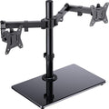 ErGear Dual Monitor Stand – Adjustable Freestanding Mount for 13-32" Screens