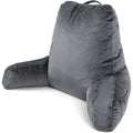 Dreamcatcher Grey Memory Foam Reading Pillow with Arm Support