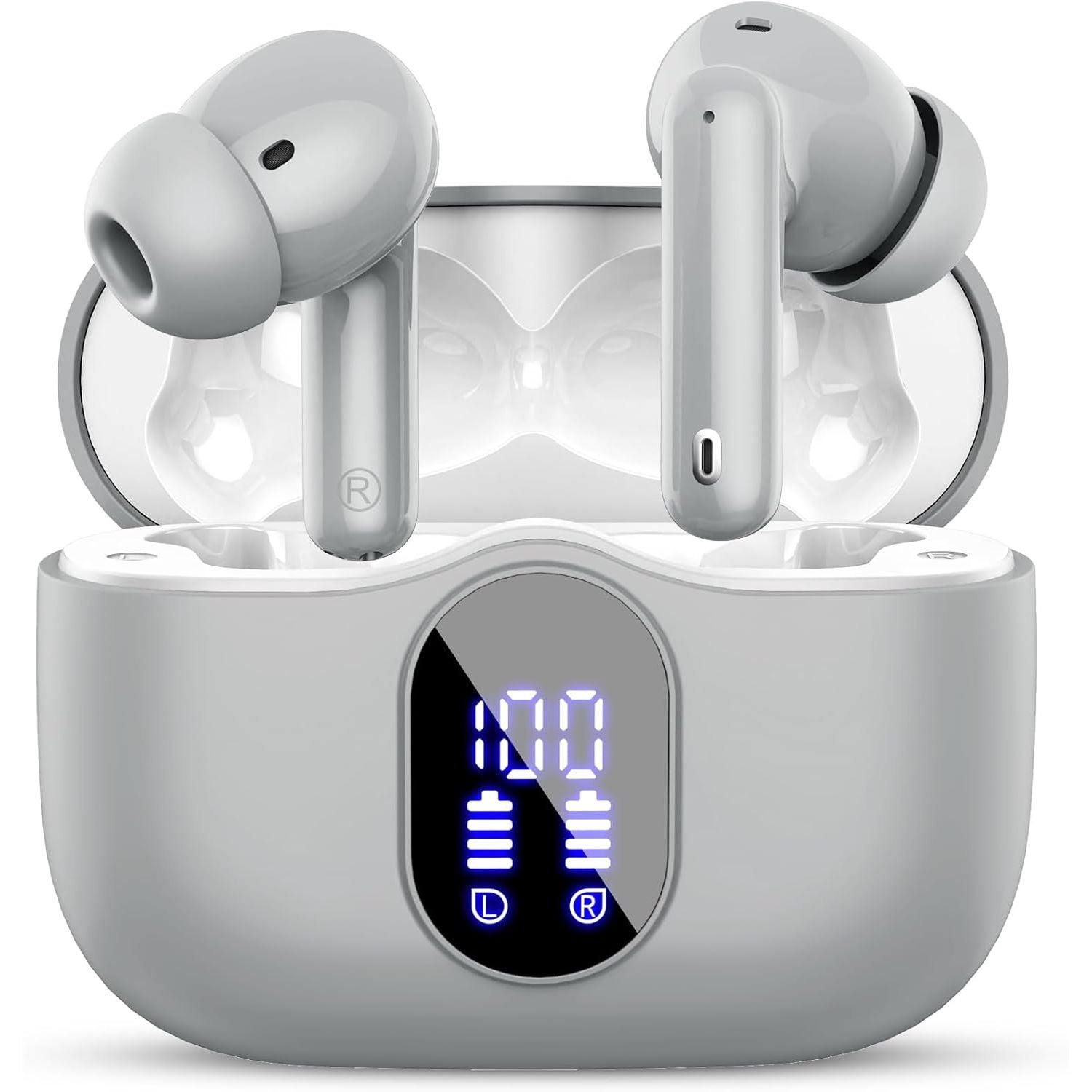 Btootos Wireless Earbuds - Bluetooth 5.3 Noise Cancelling IPX7 Green