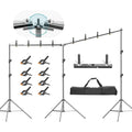 EMART 20ft Heavy Duty Photo Backdrop Stand Kit with Clamps & Bag