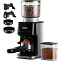 Shardor Conical Burr Electric Coffee Grinder – 51 Settings & Timer