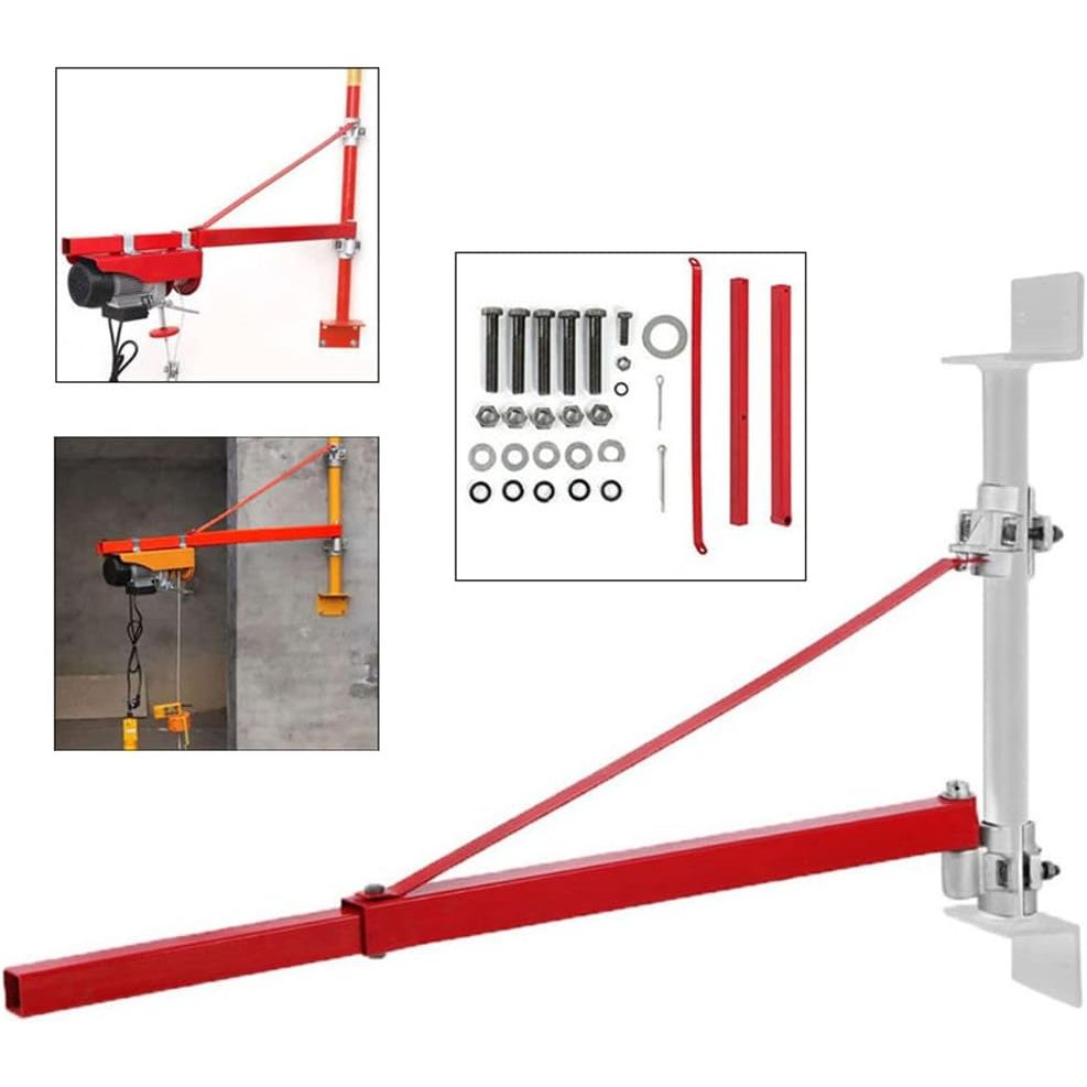 Massive Discounts Swivel Wall Mount Lifting Arm – 600kg Telescopic Boom