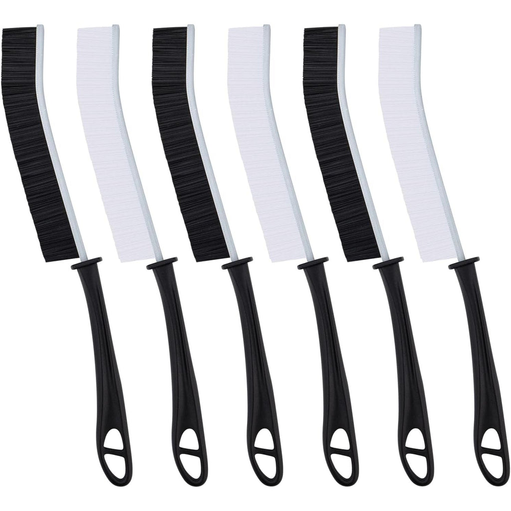 FOOGWEE Crevice Cleaning Brush Set | 6pcs Hard Bristle Grout Cleaner
