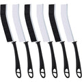 FOOGWEE Crevice Cleaning Brush Set | 6pcs Hard Bristle Grout Cleaner