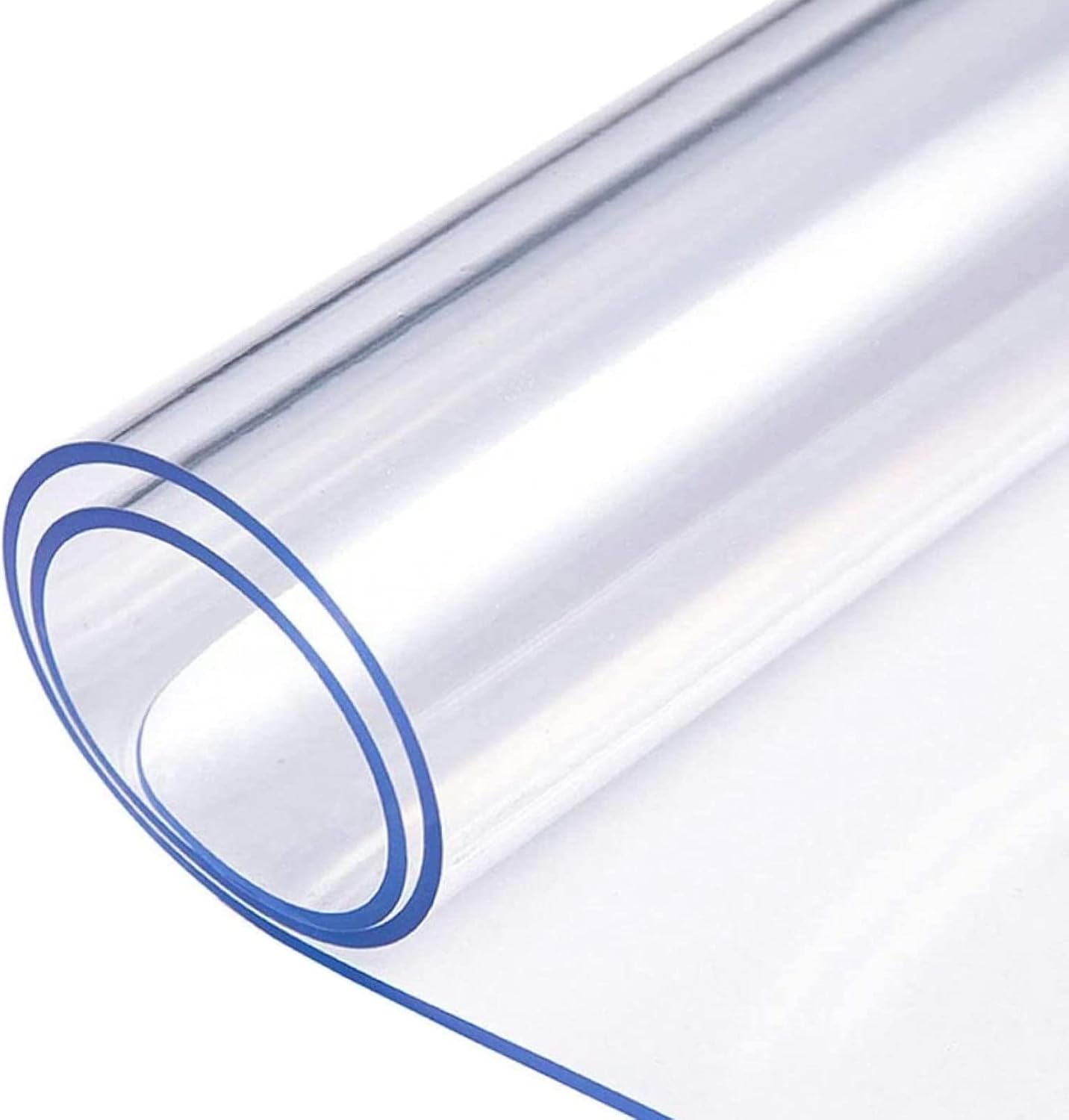 Nisorpa Clear PVC Table Cover Protector | 2mm Thick Waterproof Mat