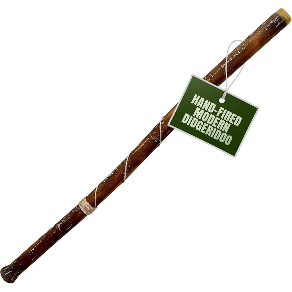 World Percussion USA Modern Didgeridoo – Hand-Fired with Beeswax Mouthpiece
