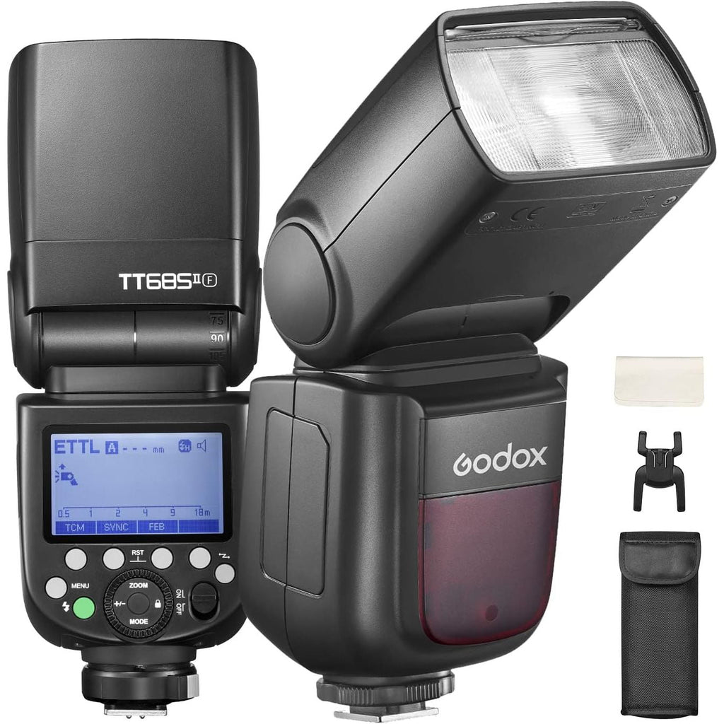 Godox TT685II-F TTL Camera Flash Speedlite for Fuji – GN60 2.4G HSS
