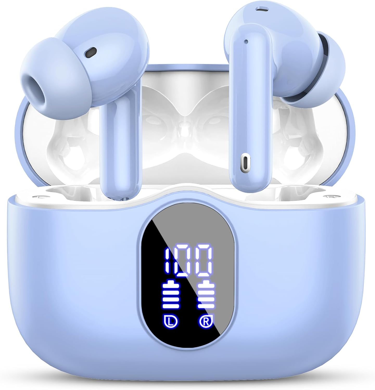 Btootos Wireless Earbuds - Bluetooth 5.3 Noise Cancelling IPX7 Green