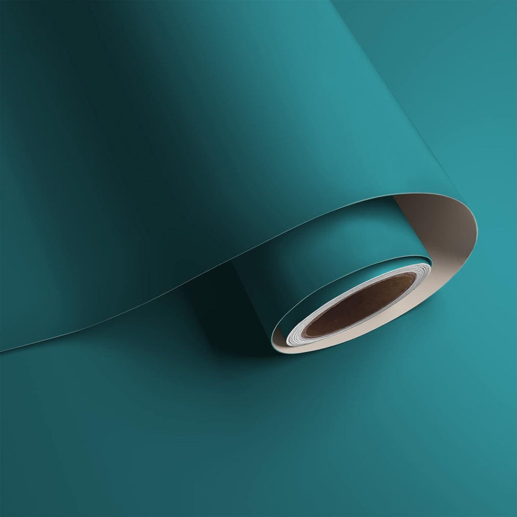 VaryPaper Dark Green Vintage Wallpaper | Peel and Stick Vinyl (81cm x 9m)