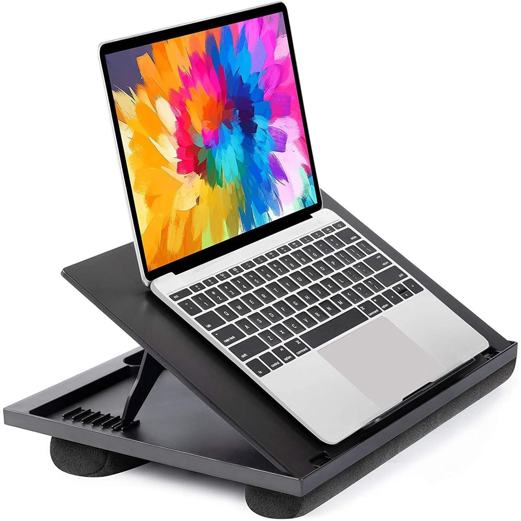 HUANUO Lap Desk – Adjustable Laptop Tray with Cushion for 15.6" Laptops
