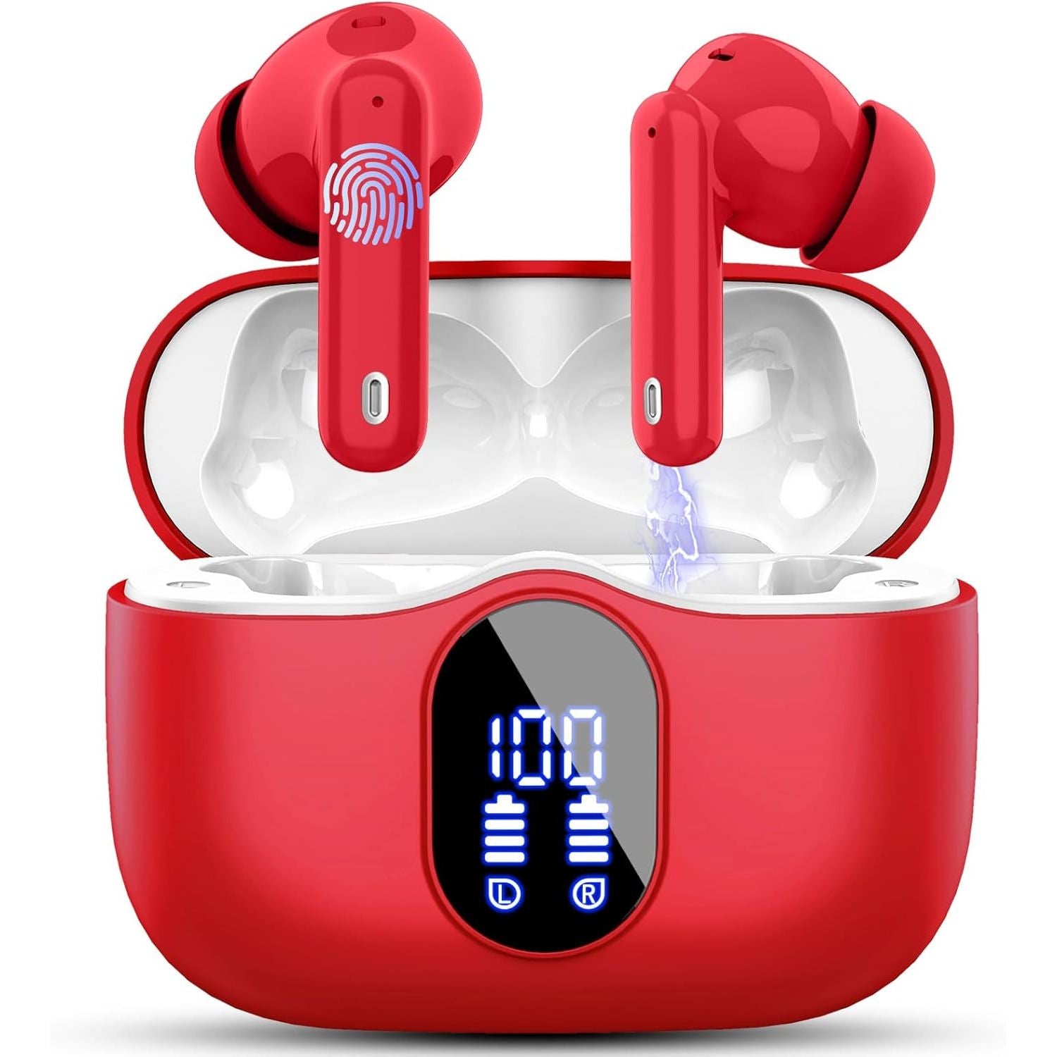 Btootos Wireless Earbuds - Bluetooth 5.3 Noise Cancelling IPX7 Green