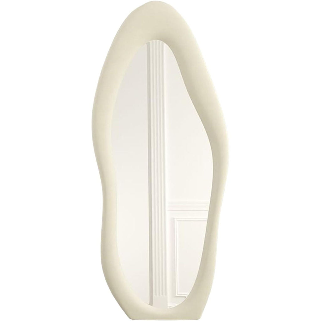 CEIEVER Asymmetrical Wavy Full Length Mirror | 168x68cm Floor Standing