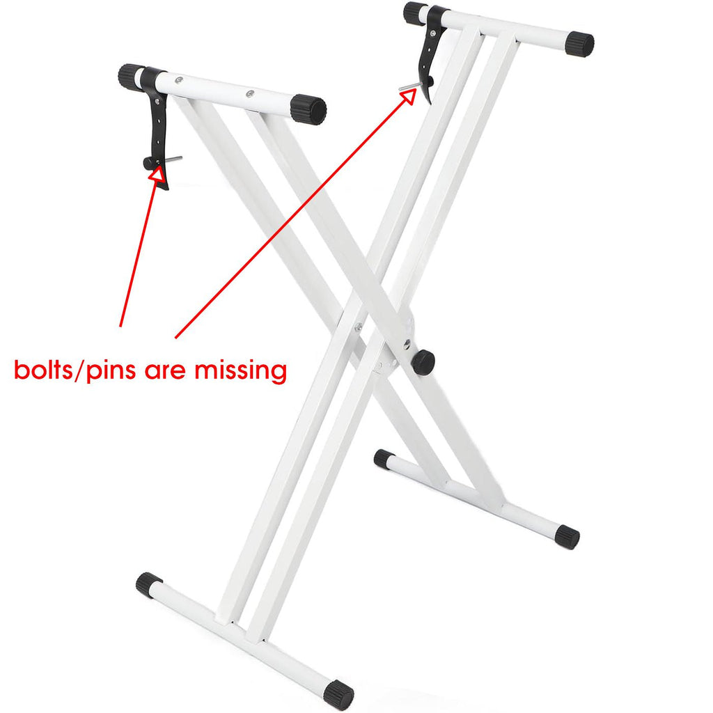 Massive Discounts Double X Keyboard Stand – Adjustable 7 Heights