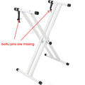 Massive Discounts Double X Keyboard Stand – Adjustable 7 Heights