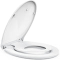 STOREMIC O-Shape Family Toilet Seat with Child Seat - Soft Close White
