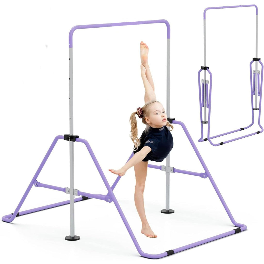 GYMMAGE Junior Kip Bar – Adjustable Gymnastics Training Bar for Kids