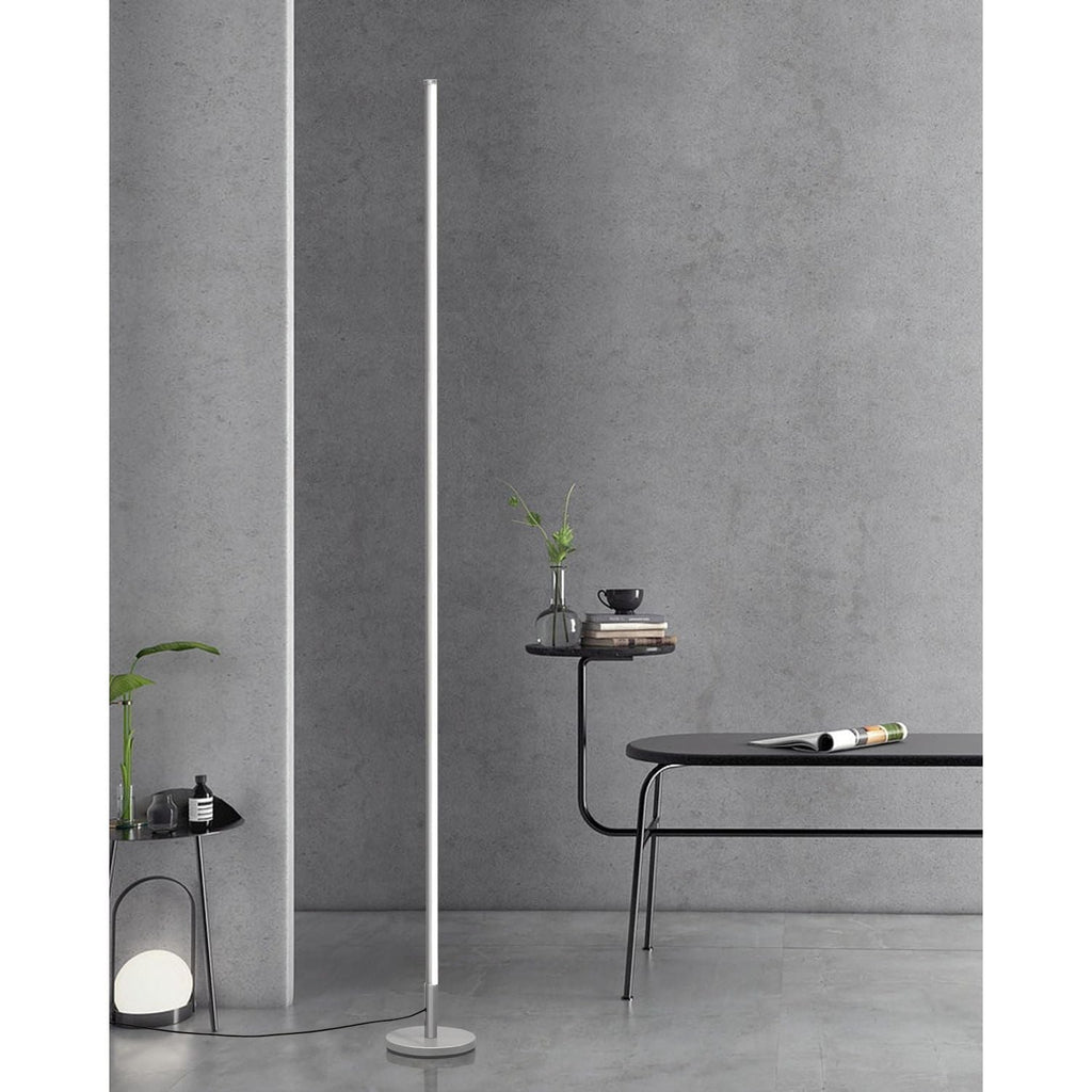 TACAHE Dimmable LED Corner Floor Lamp – 57" Minimalist Ambient Light