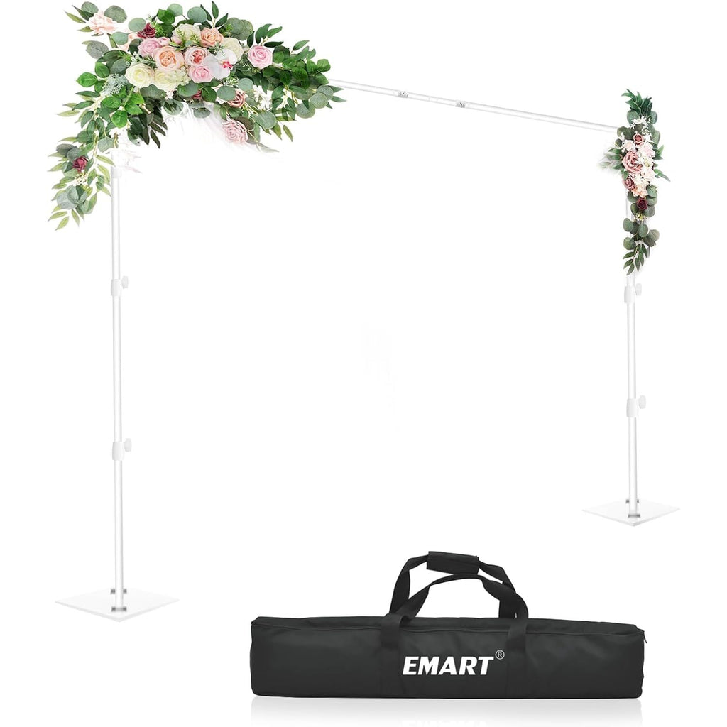 EMART 8.5x10ft Backdrop Stand – Heavy Duty Metal Photography Frame