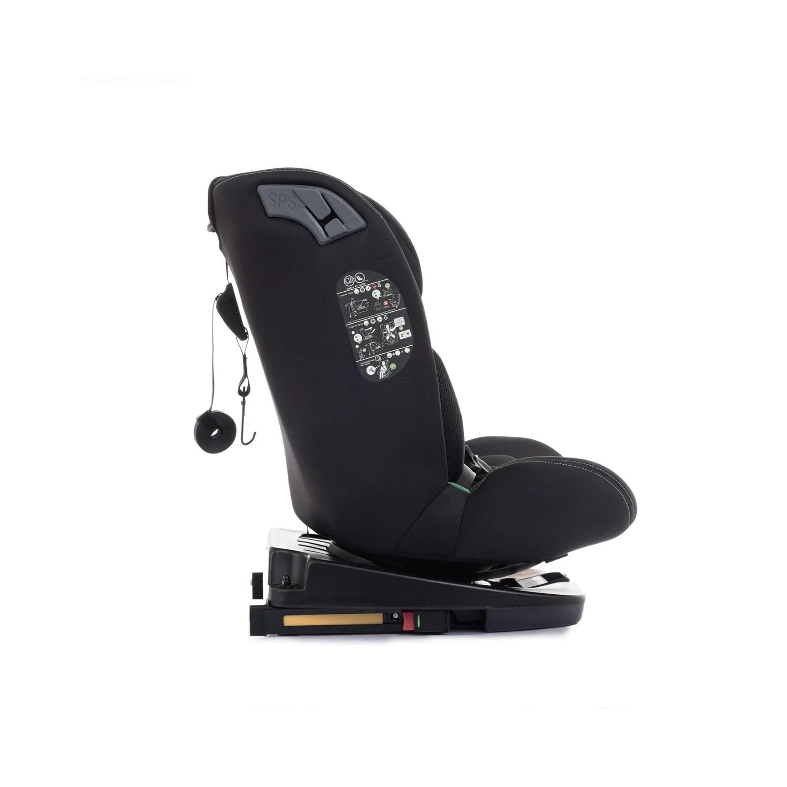 baby plus Pixi i-Size Group 0+/1/2/3 (Birth to 12 Years) Car Seat - Black