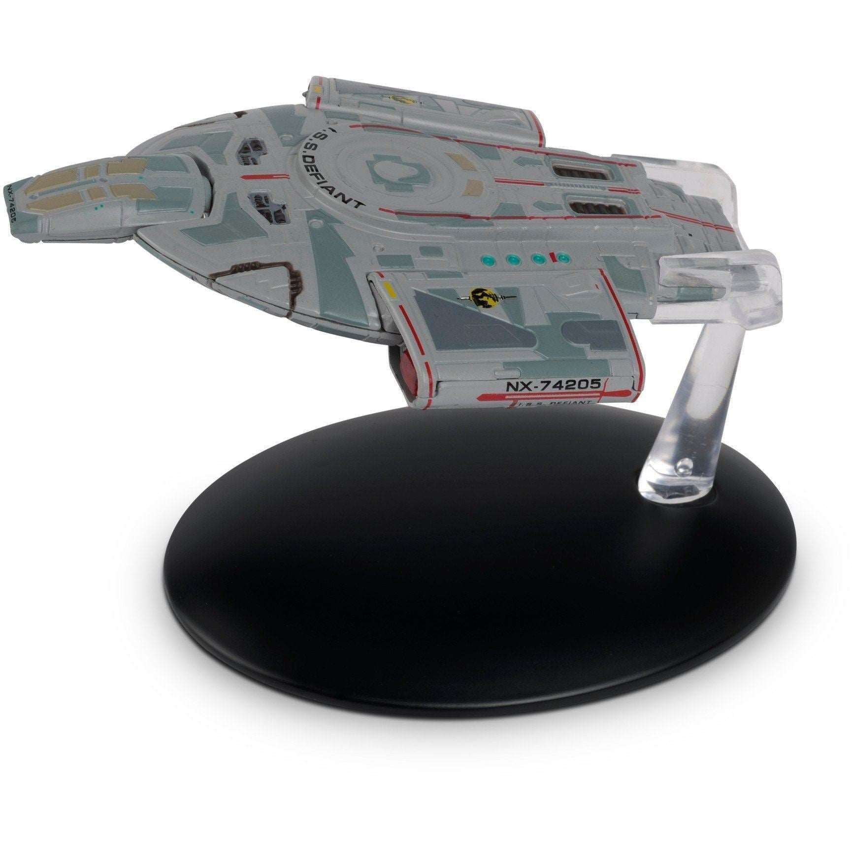 #04  I.S.S. Defiant NX-74205 (Mirror Issue M3) BONUS ISSUE Model Die Cast Ship (Eaglemoss / Star Trek)