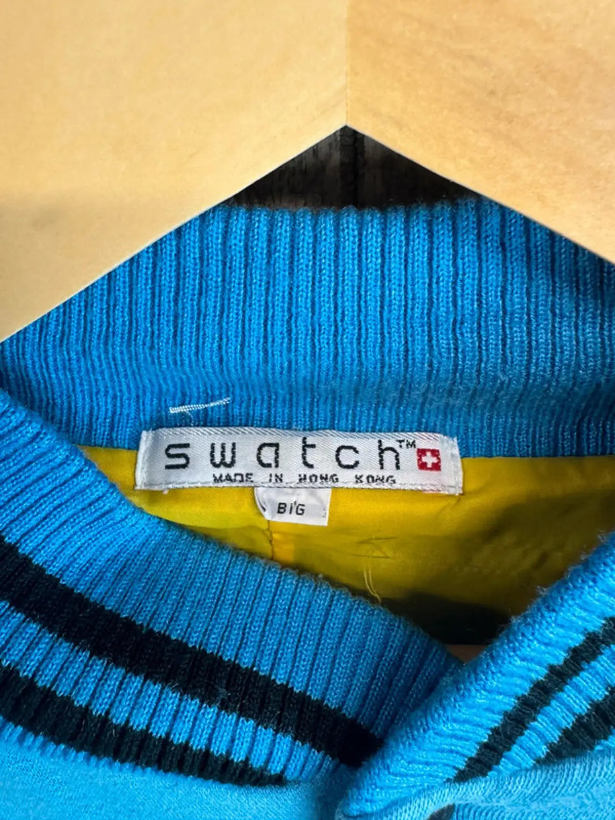 Rare Original 1990s Swatch watch Jacket Coat mens Small , women’s 8/10