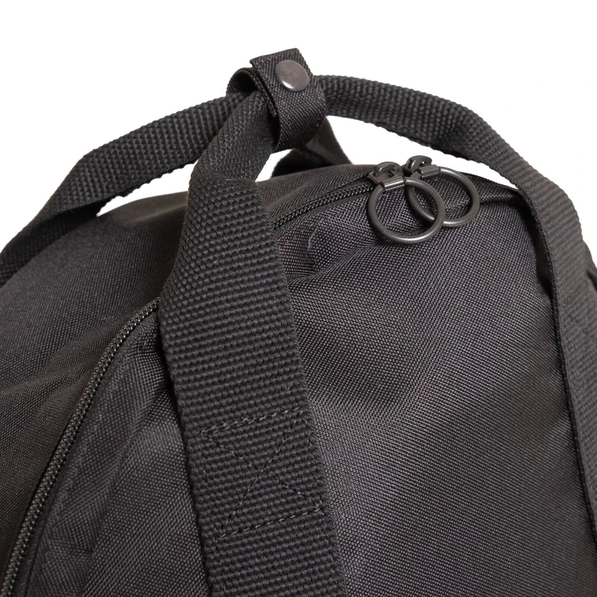 Baby Mom Unisex Canvas Backpack - Black