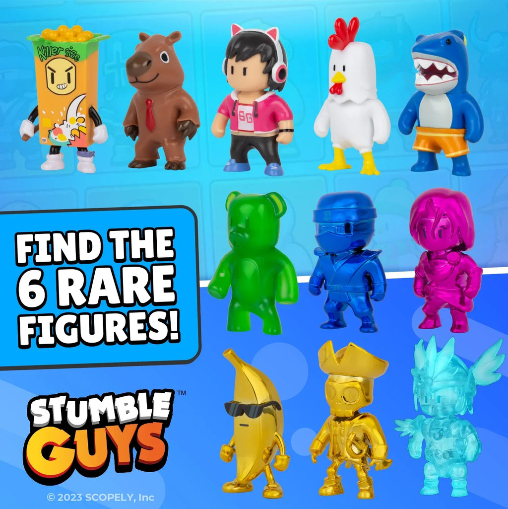 Stumble Guys Collectible Figure Blind Bag by Snaps – 24 to Collect