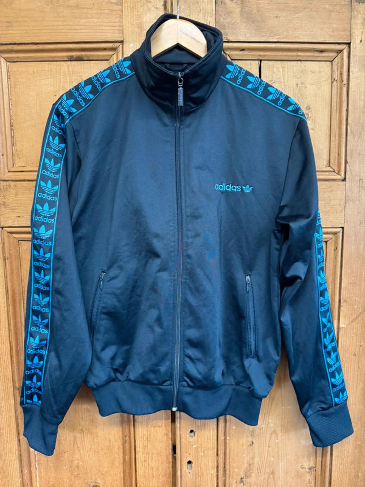 Men’s Vintage Adidas Tracksuit Top Originals Medium Trefoil