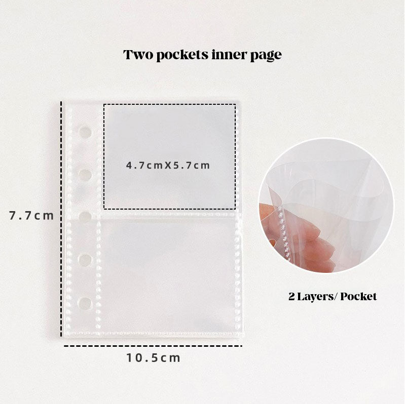 M5 Mini Binder Stationery Organizer in Summer Mint | LuLuFun Studio