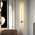 Light My House Degrees Gold LED Wall Light – Modern Warm Bedroom Lamp
