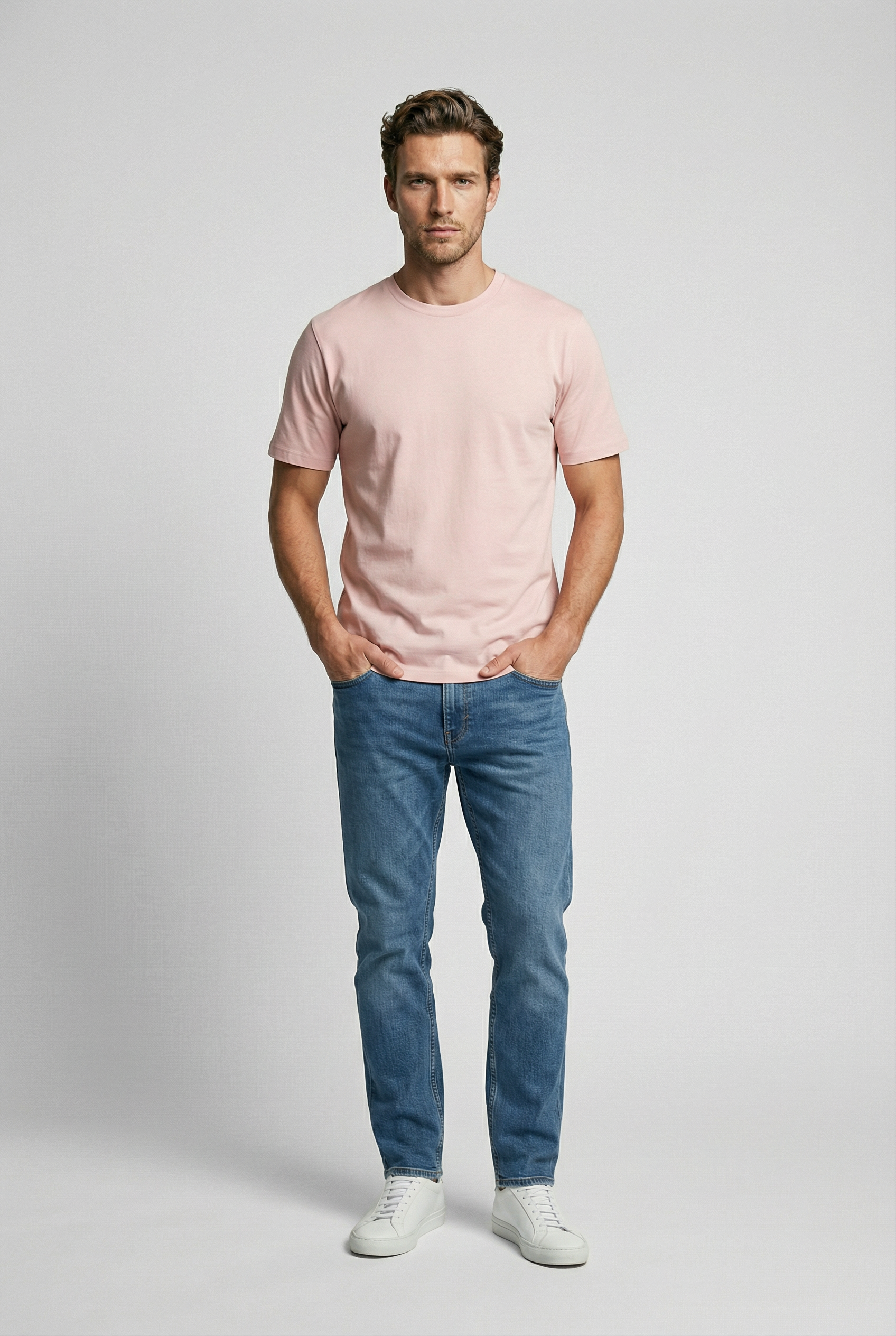 Trueman Regular Fit T-Shirt - Nude