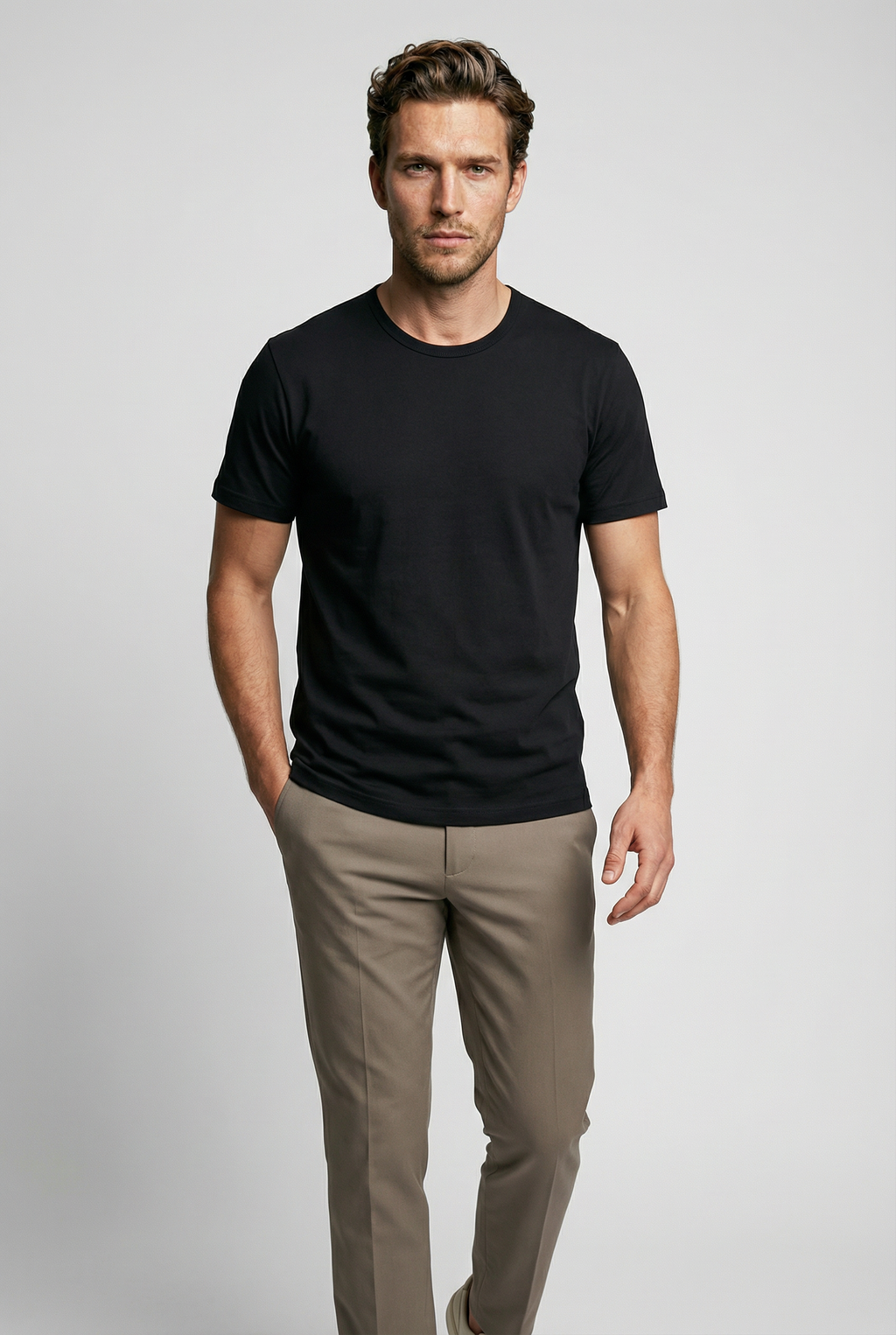 Trueman Regular Fit T-Shirt - Black