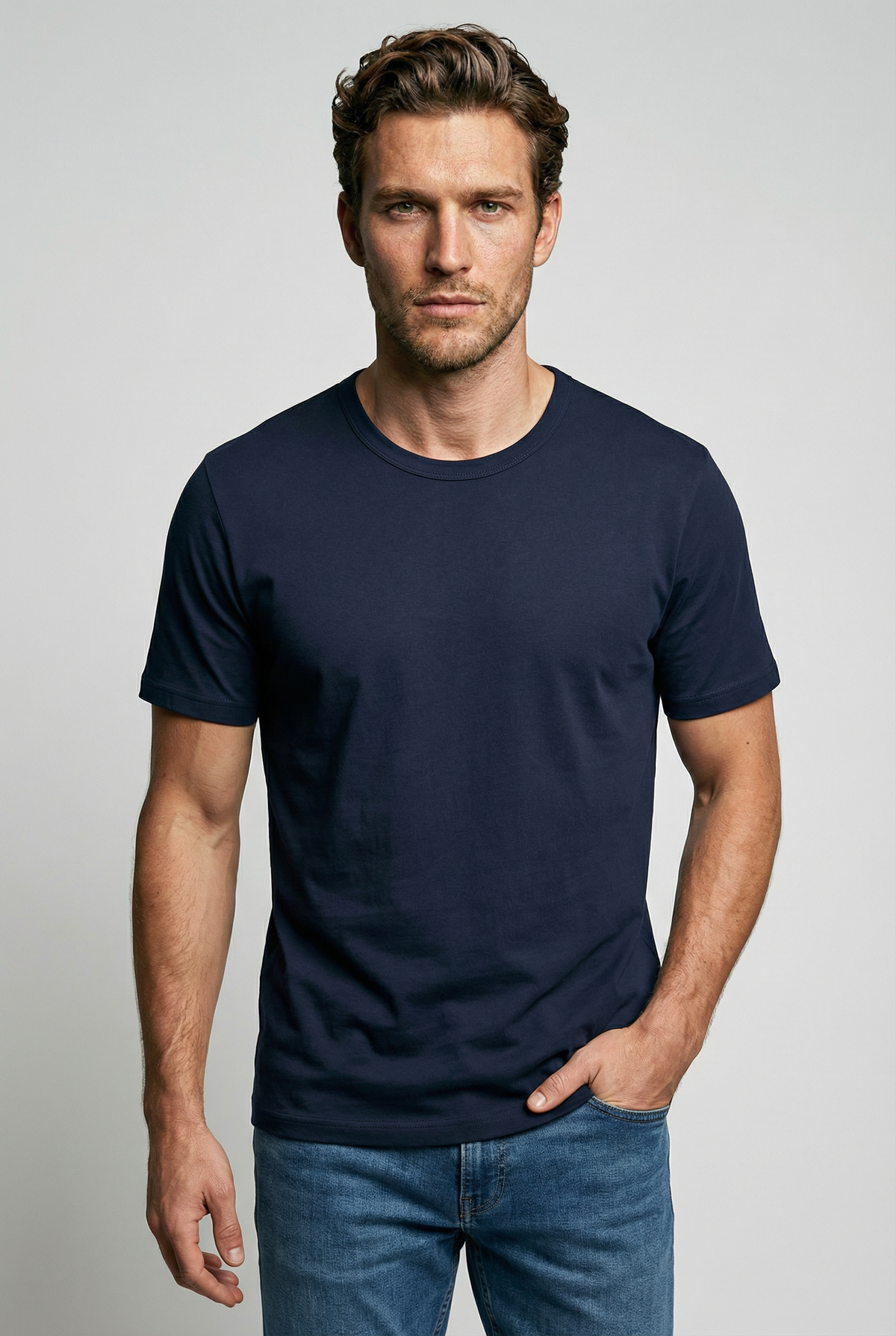 Trueman Regular Fit T-Shirt - Navy