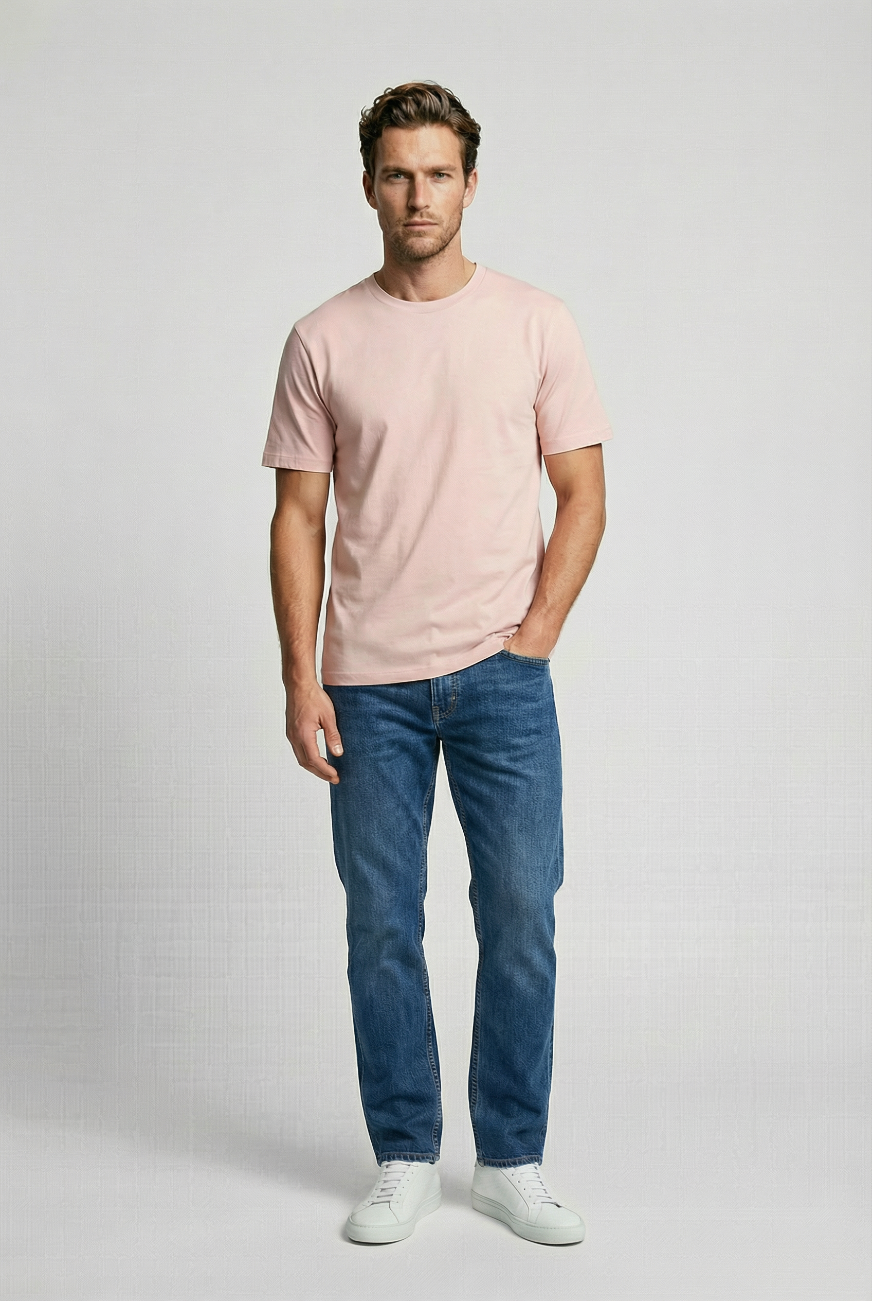 Trueman Regular Fit T-Shirt - Nude