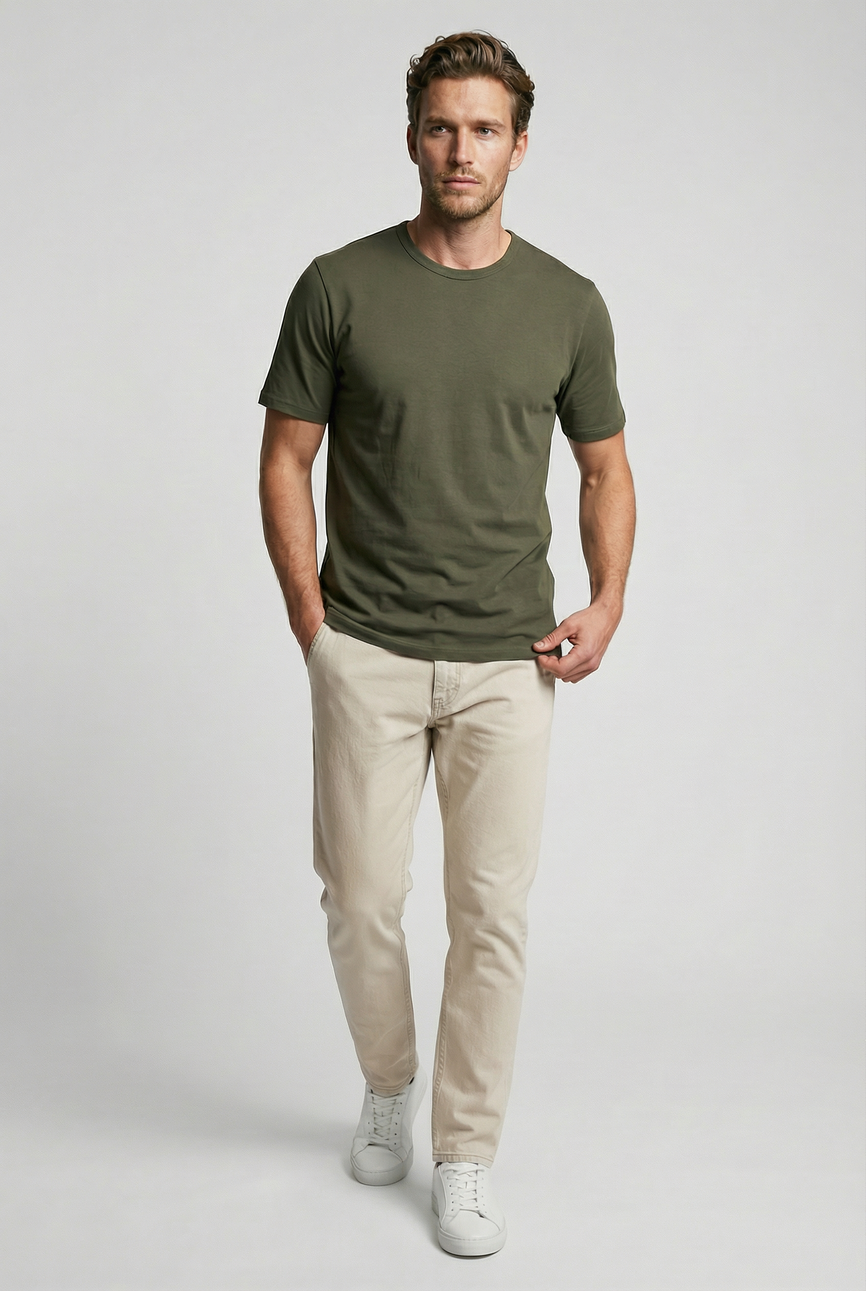 Trueman Regular Fit T-Shirt - Olive