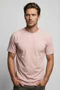 Hoxton Raglan Sleeve Fitted T-shirt - Nude