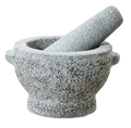 Orsina Norse Granite Small Mortar and Pestle – Grey Spice Grinder
