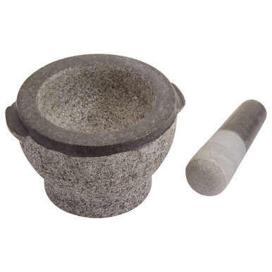 Orsina Norse Granite Mortar and Pestle – Heavy Stone Spice Grinder