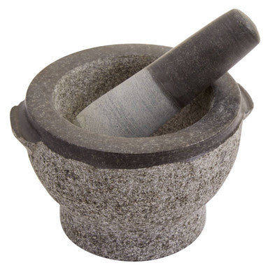 Orsina Norse Granite Mortar and Pestle – Heavy Stone Spice Grinder