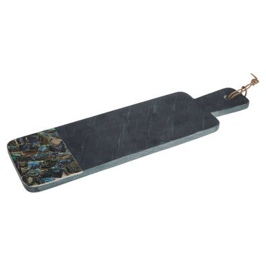 Orsina Imogen Large Black Slate Paddle Board with Paua Shell Detail